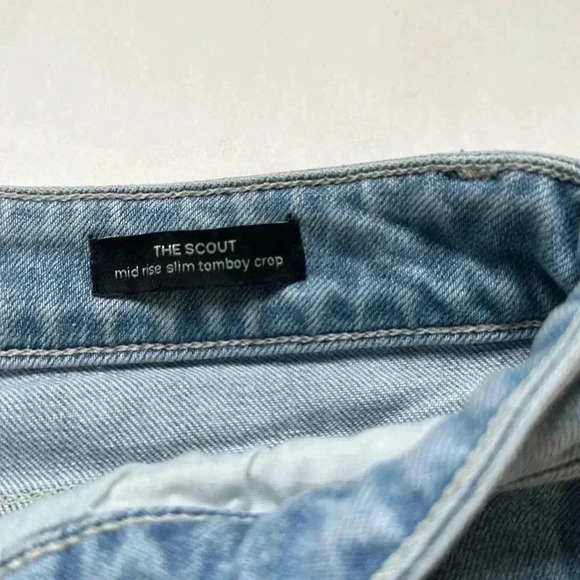 Joe's Jeans – The Scout – Mid rise slim leg tomboy  crop - Picture 2 of 8